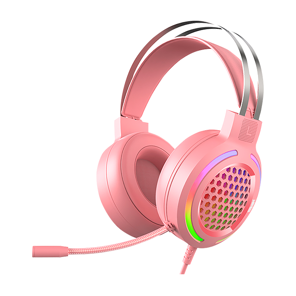 Headset Gaming Pink (NYK HSN-10 Knight)