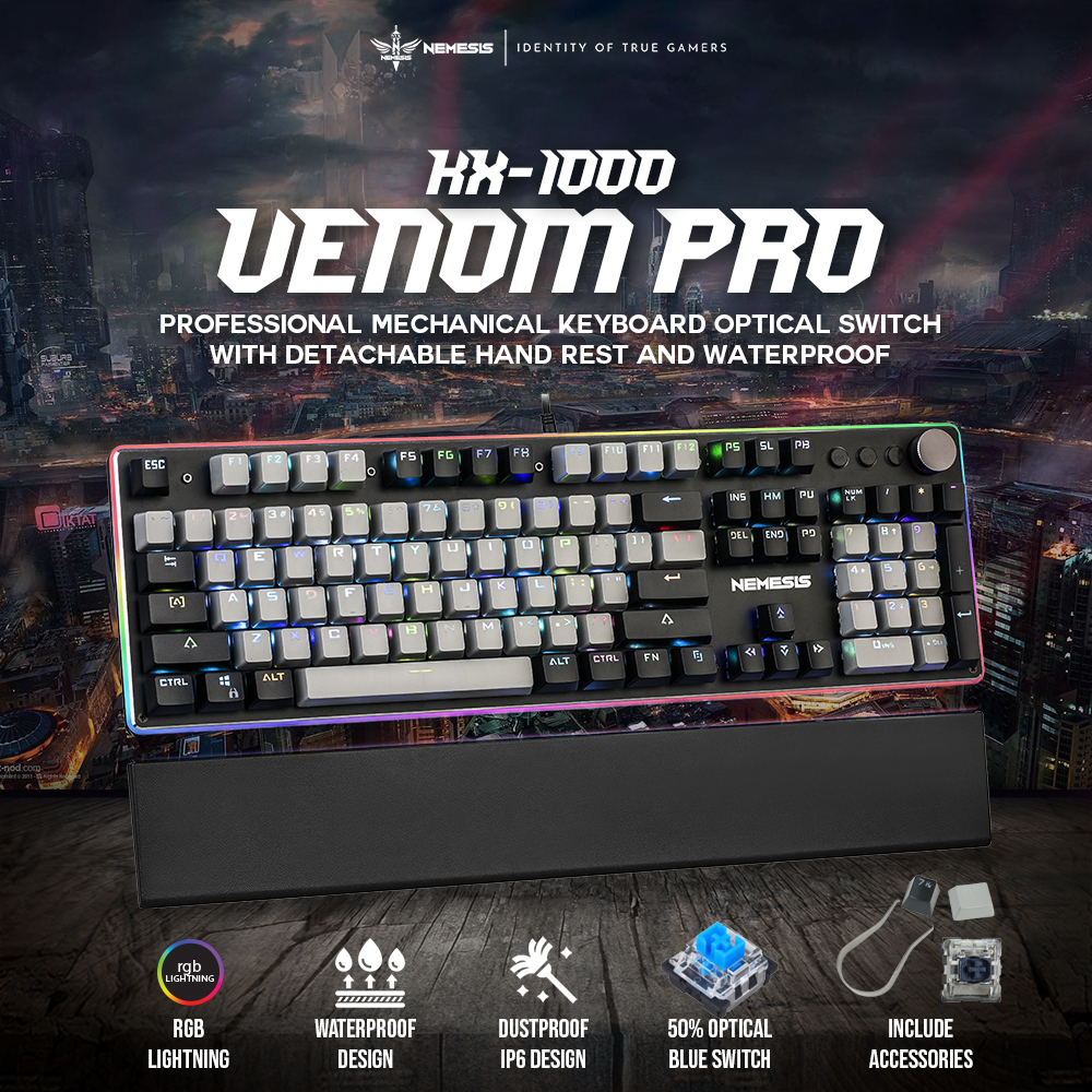 Keyboard Mechanical NYK KX-1000 Venom Pro