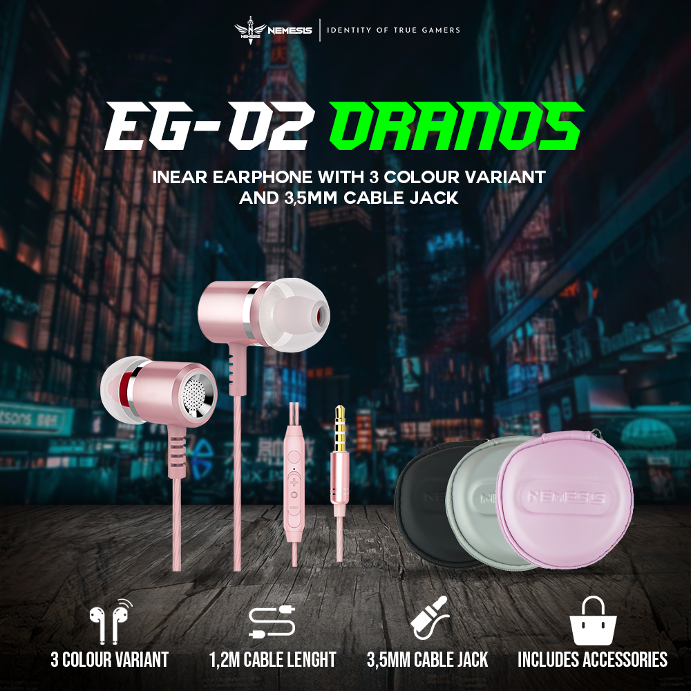 Earphone Gaming ORANOS EG-02