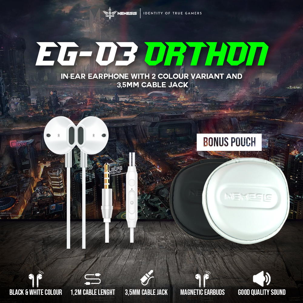 Earphone Gaming EG-03 ORTHON