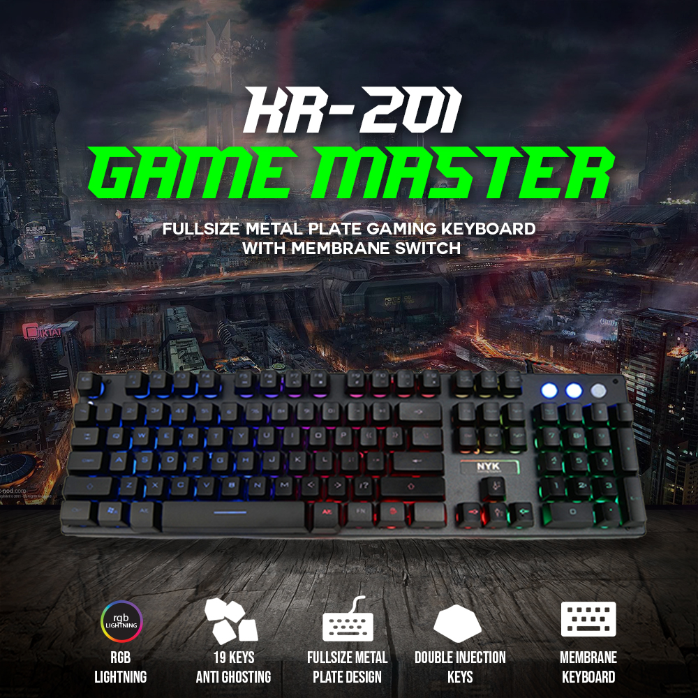 Keyboard Membrane NYK GAME MASTER KR-201