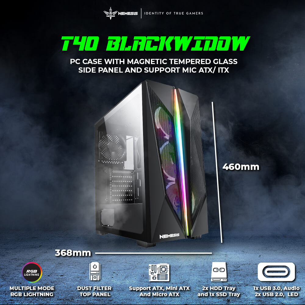 RGB NYK Blackwidow T40